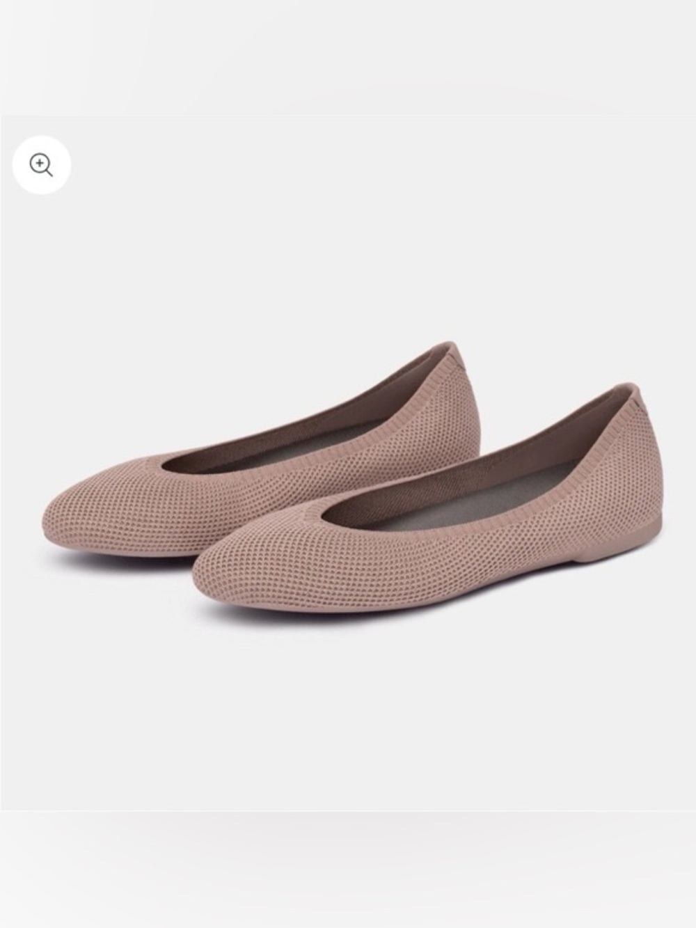 Allbirds Trail Breaker Point Nude Pink Beige Woven Women’s Flats Size 9 NWOB